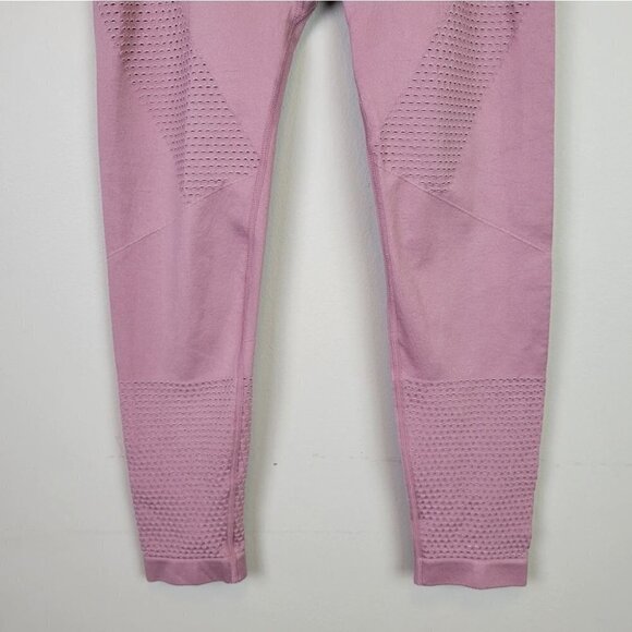 Fabletics x Demi Lovato Crop Leggings Pink S - Picture 3 of 11